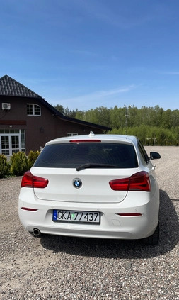 BMW Seria 1 cena 45000 przebieg: 73716, rok produkcji 2016 z Trzcianka małe 22